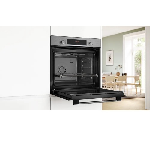 Bosch Εντοιχιζόμενος Φούρνος Ανω Πάγκου HBA534ES4 71lt Inox