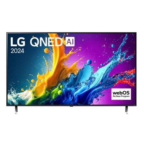 LG Τηλεόραση Smart 55QNED80T6A 4K UHD QNED 55''