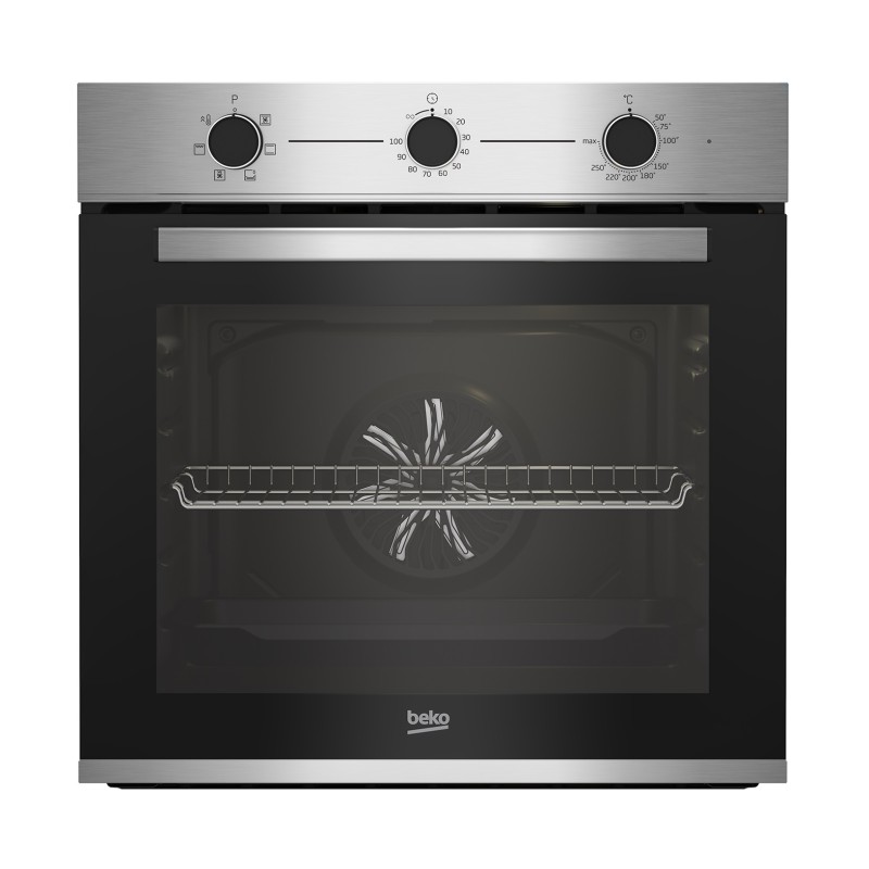 Beko Εντοιχιζόμενος Φούρνος Ανω Πάγκου BBIE12100XC 66Lt Inox