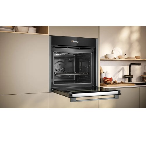 Neff Εντοιχιζόμενος Φούρνος Aνω Πάγκου B24CR71G0 71lt Graphite-Grey