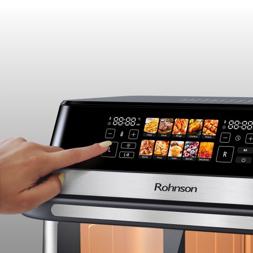 Rohnson Φριτέζα Αέρος 2in1 R-2882 12lt 2200W
