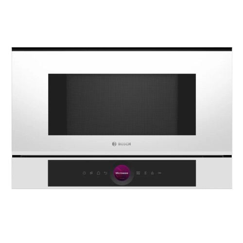 Bosch Εντοιχιζόμενος Φούρνος Μικροκυμάτων BFL7221W1 21lt Λευκός
