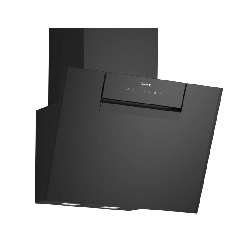 Neff Απορροφητήρας Τζάκι D65IFN1S0 60cm Μαύρος