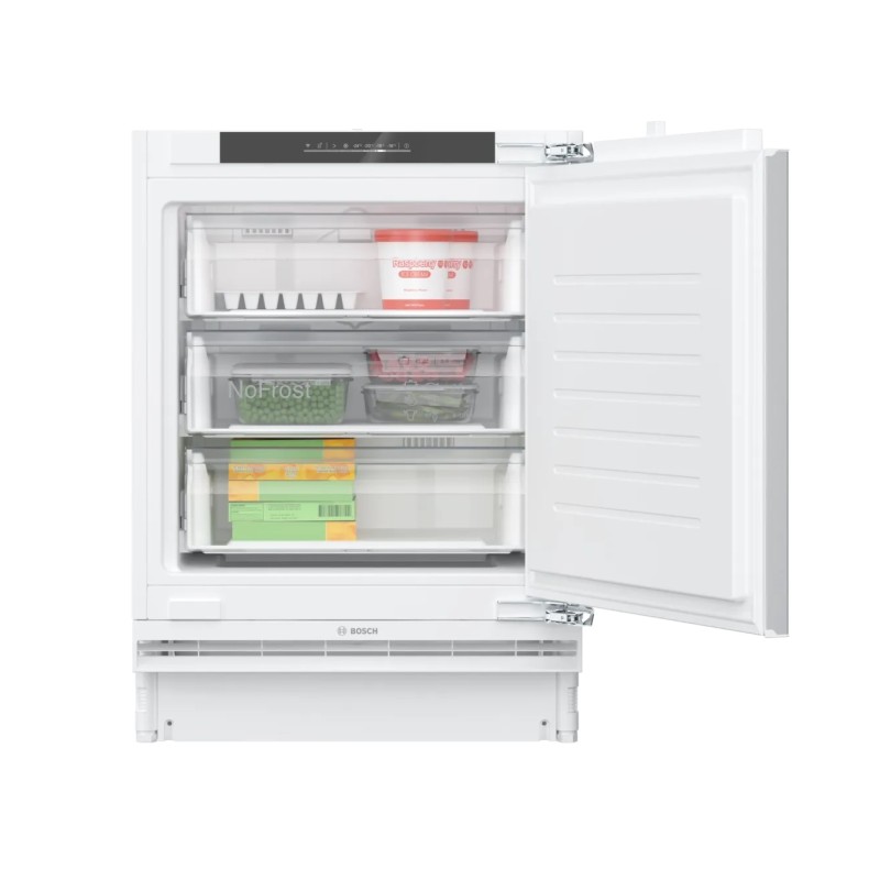 Bosch Εντοιχιζόμενος Όρθιος Καταψύκτης GUN21ADE0 85lt NoFrost Υ82xΠ59.8xΒ54.8εκ.