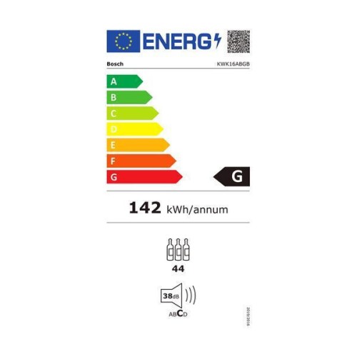 Bosch Συντηρητής Κρασιών KWK16ABGB 44 Φιαλών