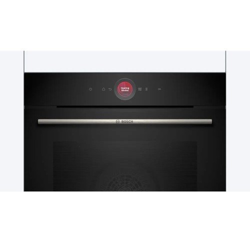 Bosch Εντοιχιζόμενος Φούρνος Ανω Πάγκου HBG7721B1 71lt Μαύρος