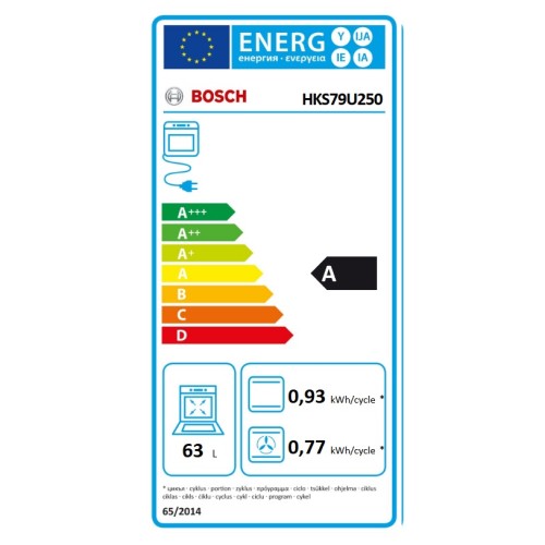 Bosch Κεραμική Κουζίνα HKS79U250 Inox
