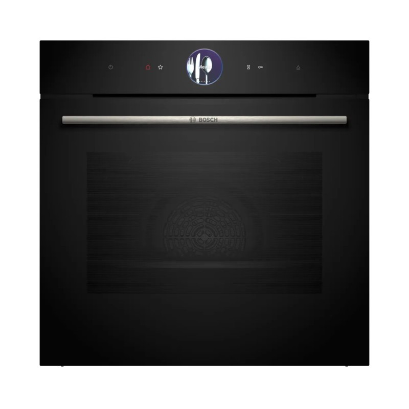 Bosch Εντοιχιζόμενος Φούρνος Ανω Πάγκου HRG7761B1 71lt Μαύρος