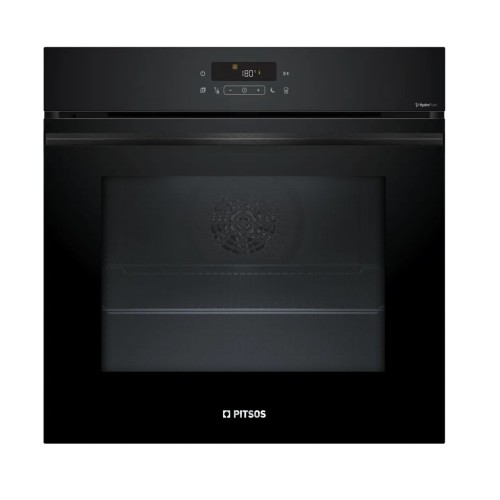 Pitsos Εντοιχιζόμενος Φούρνος Ανω Πάγκου PH38M21B3 71lt Μαύρος