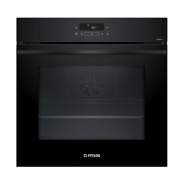 Pitsos Εντοιχιζόμενος Φούρνος Ανω Πάγκου PH38M21B3 71lt Μαύρος