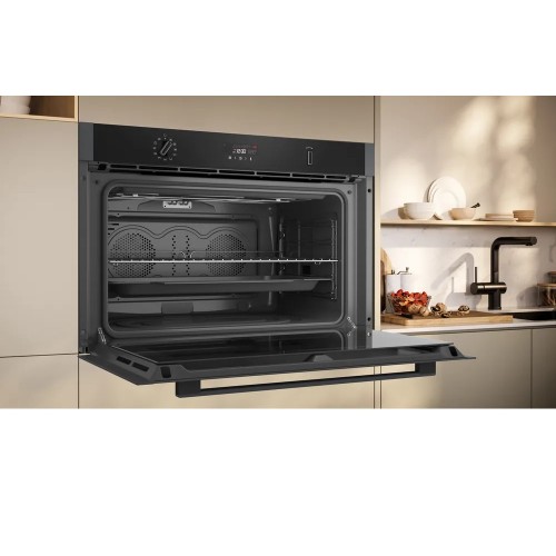 Neff Εντοιχιζόμενος Φούρνος Ανω Πάγκου L2ACH7MG0 112lt Μαύρος