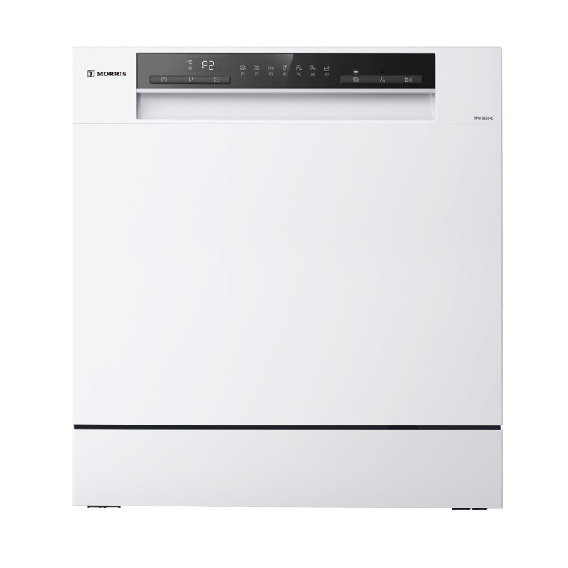 Morris Επιτραπέζιο Πλυντήριο Πιάτων TTW-55084D για 8 Σερβίτσια Π55xY59,5εκ. Λευκό