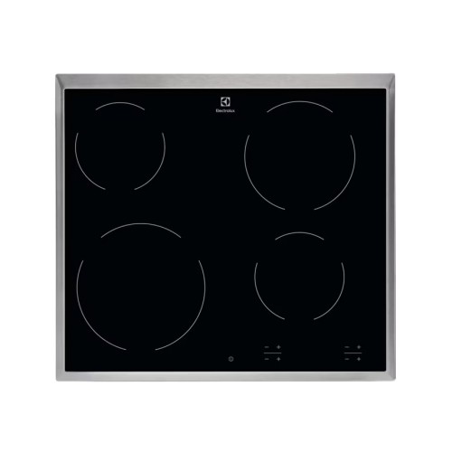 Electrolux Αυτόνομη Κεραμική Εστία EHF16240XK με Λειτουργία Κλειδώματος Π60cm