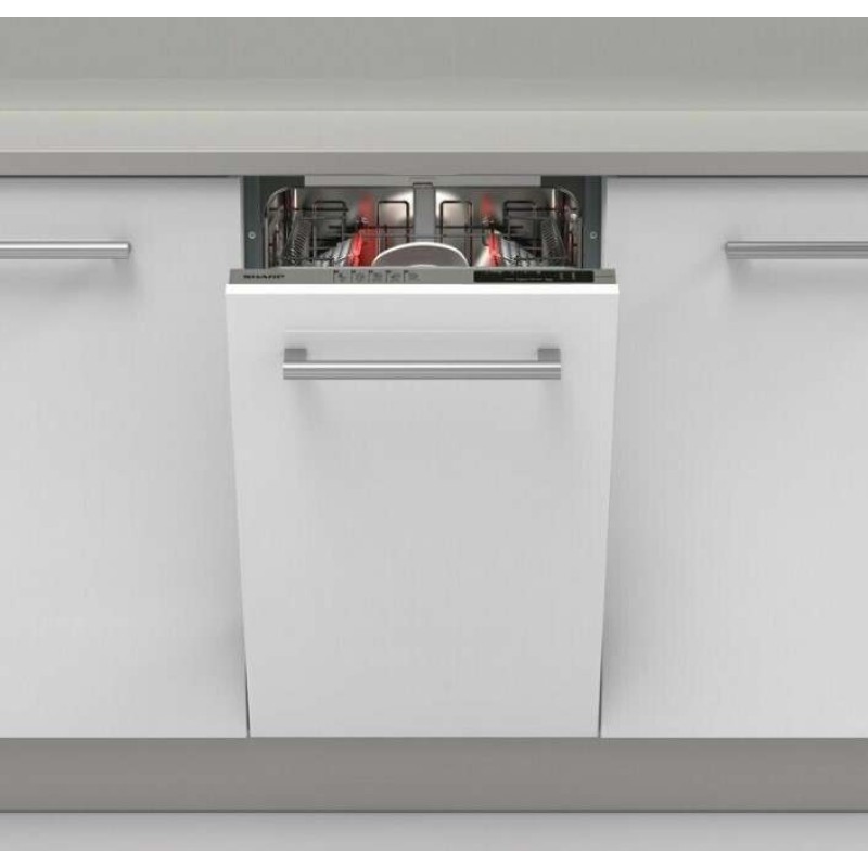 Sharp Πλυντήριο Πιάτων Πλήρως Εντοιχιζόμενο QW-NS14I49EX-EU 