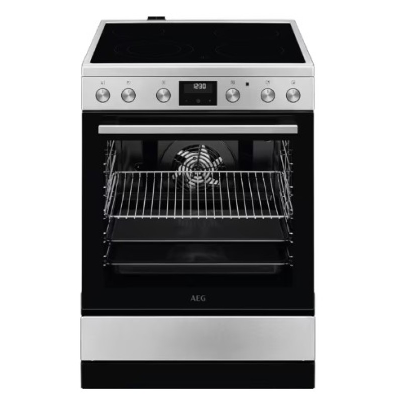 AEG Κεραμική Κουζίνα CCB6442OBM 73lt Inox