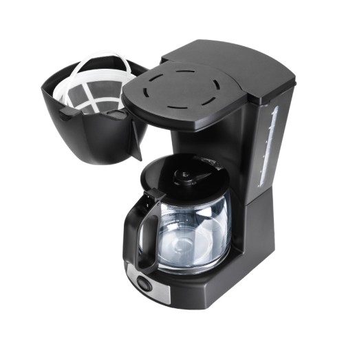 Hobby Καφετιέρα φίλτρου HCM-40349 1.2L Μαύρη/Inox