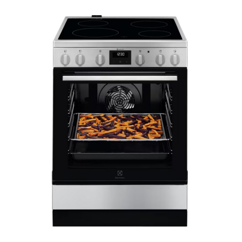 Electrolux Κεραμική Κουζίνα LKR64020CX 73Lt Inox