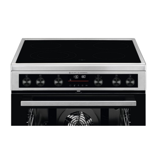 AEG Κεραμική Κουζίνα CCB6693APM 73Lt με Πυρόλυση Inox Α+