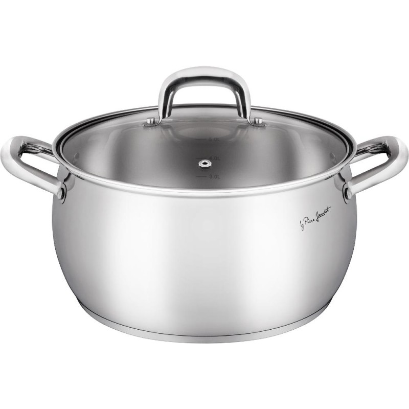 Lamart Κατσαρόλα Βαθιά Ανοξείδωτη LT1162 24cm