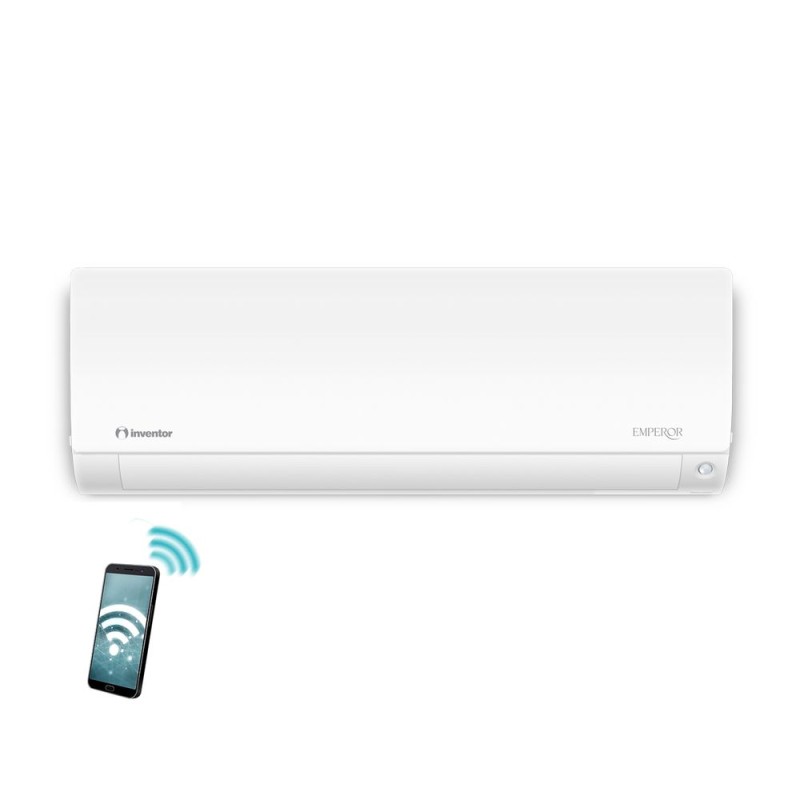Inventor Κλιματιστικό Inverter Emperor White EMPVI(W)-09WFI/ EMPVO(W)-09 9000Btu με Wi-Fi (Α+++/Α+++)