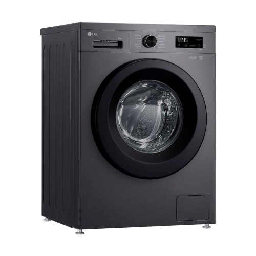 LG Πλυντήριο Ρούχων F4X1008NMK 8kg 1400 Στροφών Μαύρο