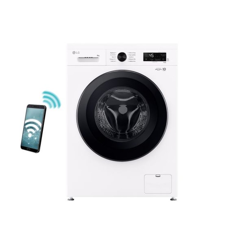 LG Πλυντήριο Ρούχων F4X1008NWK 8kg 1400 Στροφών