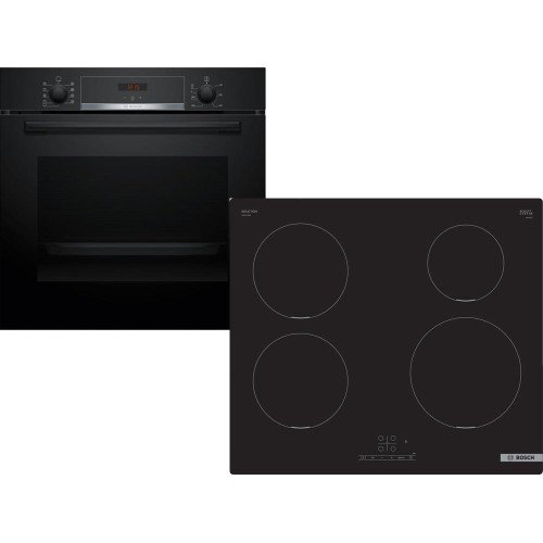 Bosch Σετ Φούρνος HBA514BB3 + Εστία Επαγωγική PUE611BB5E