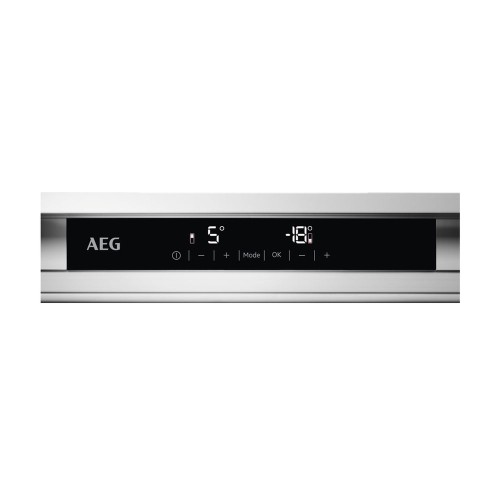 AEG Εντοιχιζόμενος Ψυγειοκαταψύκτης SCE819E5TS 269lt No Frost Υ188.4xΠ54.8xΒ54.9cm Λευκός