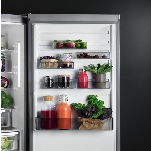 AEG Εντοιχιζόμενος Ψυγειοκαταψύκτης SCE819E5TS 269lt No Frost Υ188.4xΠ54.8xΒ54.9cm Λευκός