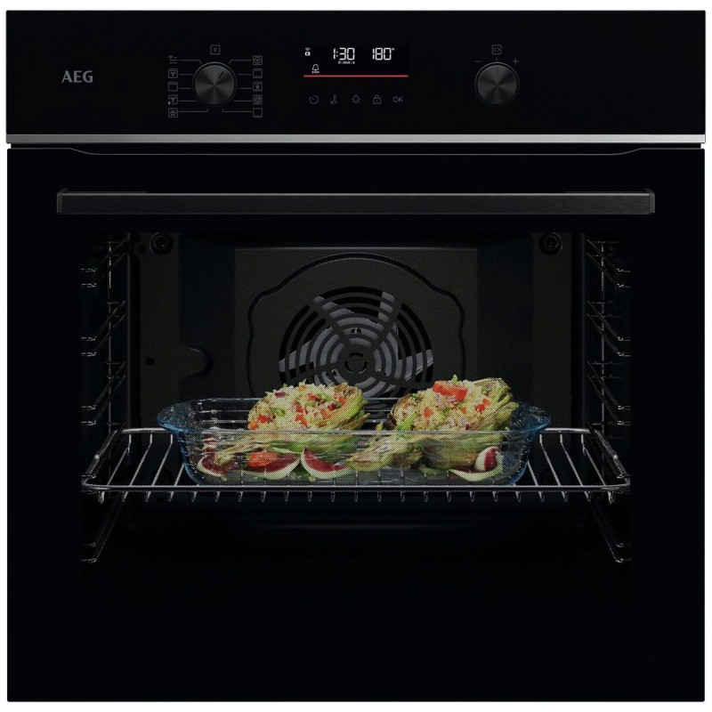 AEG Φούρνος Εντοιχιζόμενος Ανω Πάγκου TU5PB431SB 72lt με Πυρόλυση