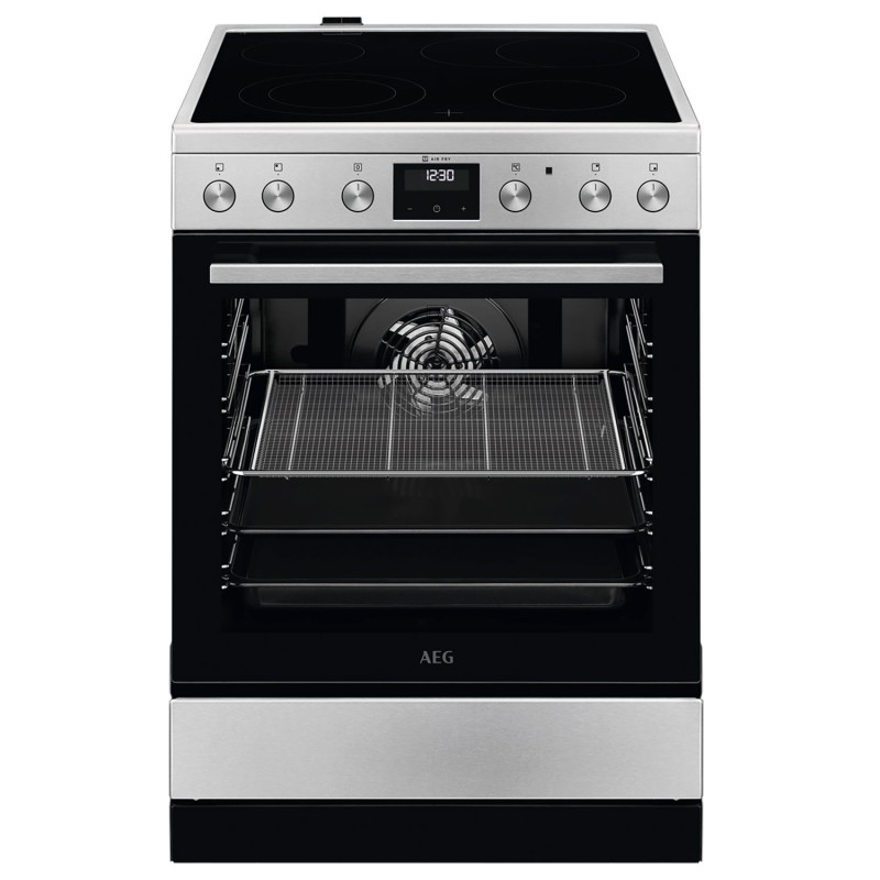 AEG Κεραμική Κουζίνα CCB6446CBM 73Lt με AirFry Inox