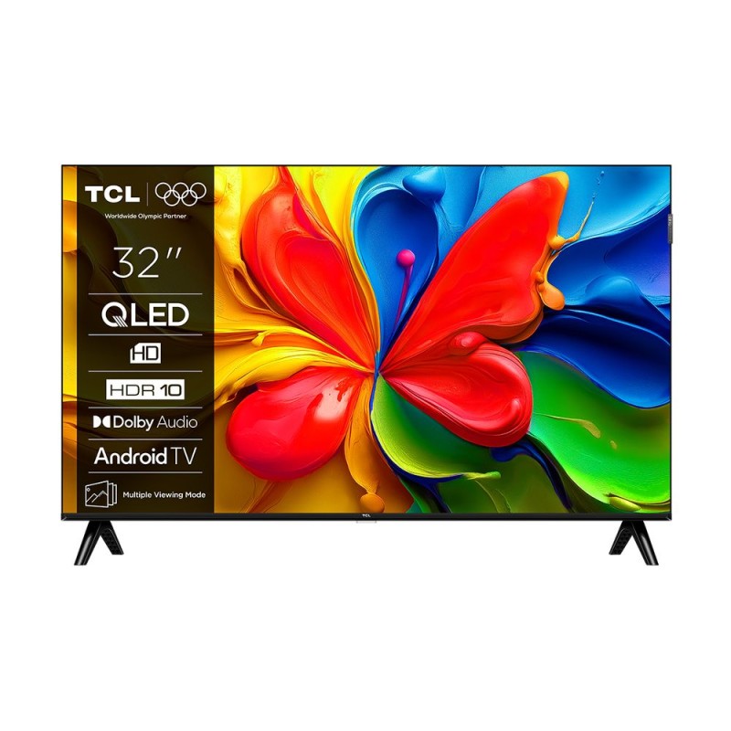 TCL Τηλεόραση QLED 32S4K Android HD Ready 32''