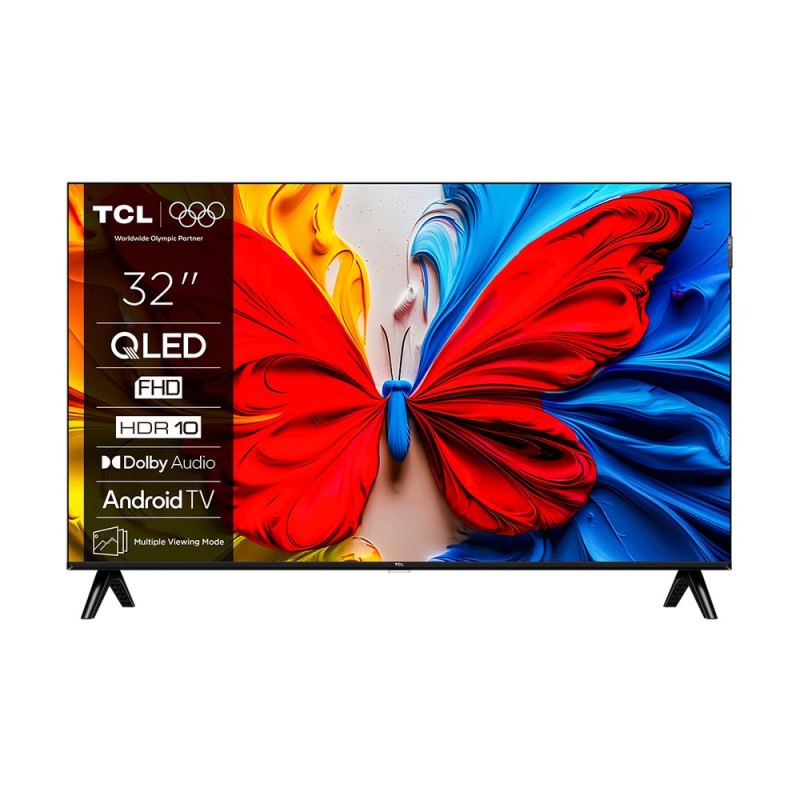 TCL Τηλεόραση Smart QLED 32S5K Android FullHD 32''