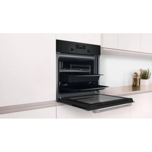 Pitsos Εντοιχιζόμενος Φούρνος Ανω πάγκου PH12M41B0 66lt Μαύρος