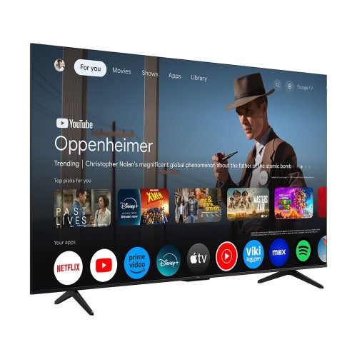 TCL Τηλεόραση QLED Smart 43P7K 4K UHD HDR Google TV 43'' (2025)