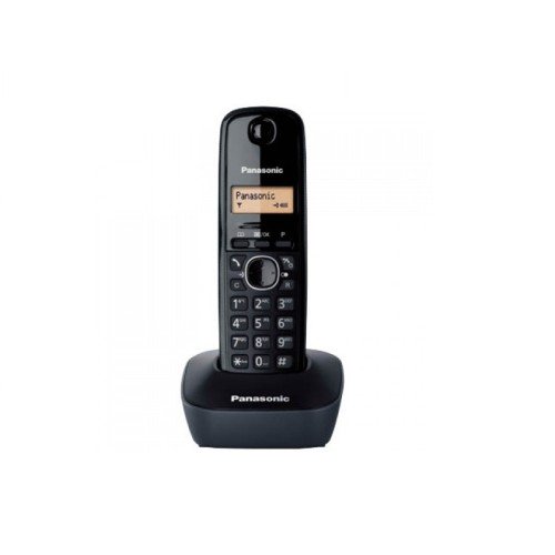 Panasonic Ασύρματο Τηλέφωνο KX-TG1611GRH (Black)