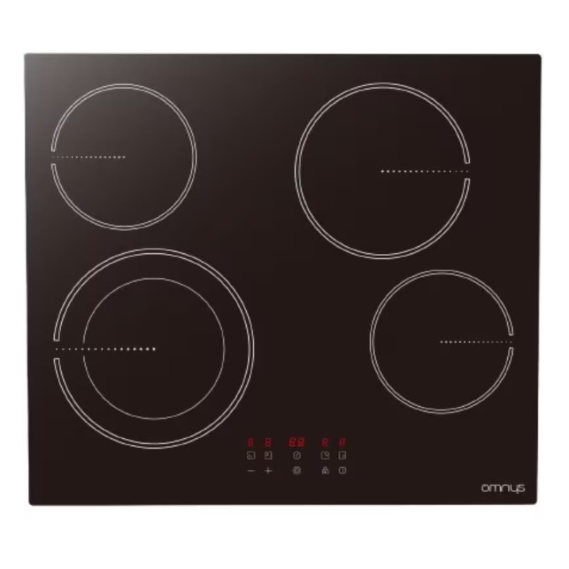 Omnys Αυτόνομη Κεραμική Εστία CH641TFB 60cm