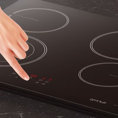 Omnys Αυτόνομη Κεραμική Εστία CH641TFB 60cm