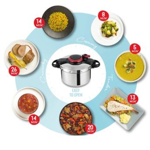Tefal Χύτρα Ταχύτητας Clipsominut' Easy P4624866 7.5Lt