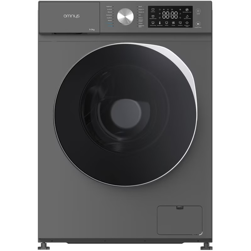Omnys Πλυντήριο Ρούχων WNM-9WH25GD 9 kg 1400 Στροφών Inox