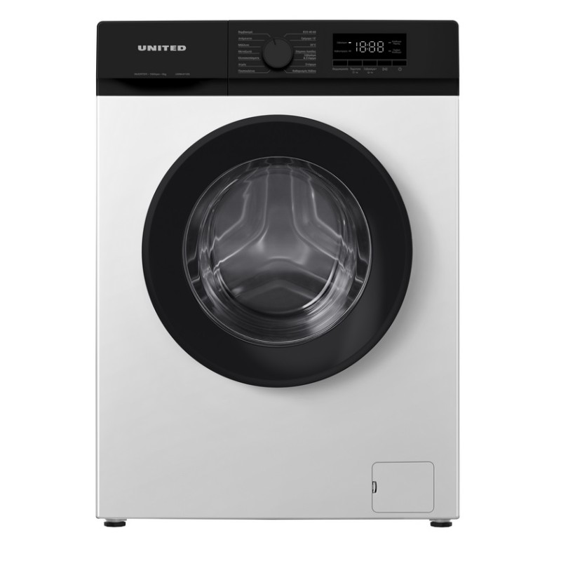 United Πλυντήριο ρούχων UWM-6110S Slim Series 6kg 1000Rpm A
