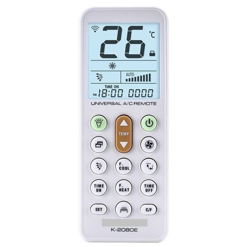  Τηλεχειριστήριο Universal AC K-2080E