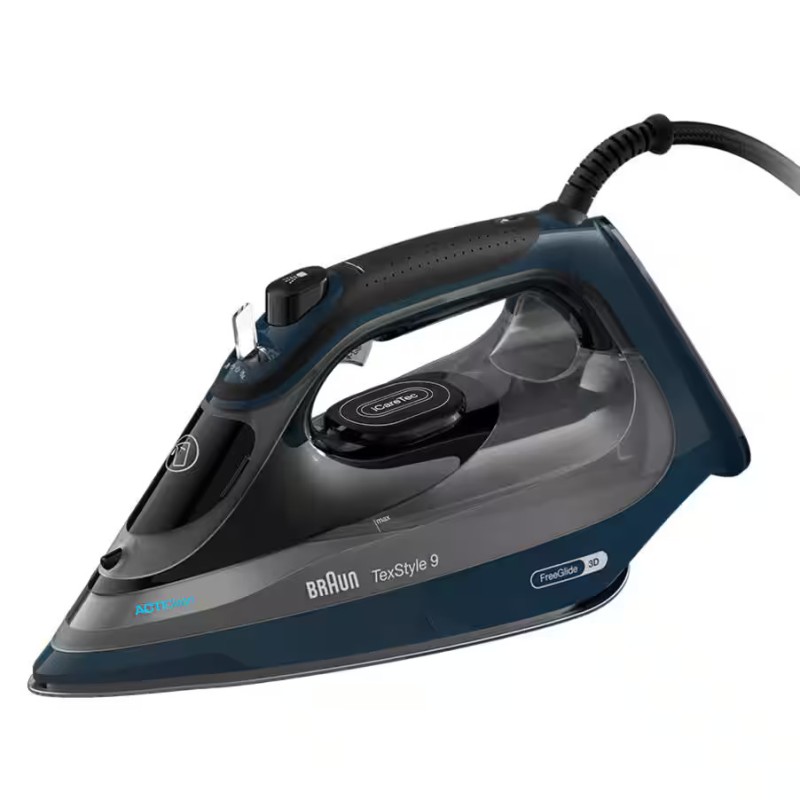 Braun Σίδερο Ατμού TexStyle 9 SI9682 3200W Μπλε