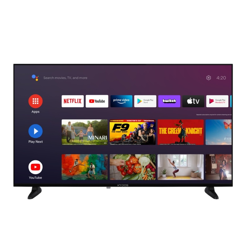Kydos Τηλεόραση Smart K40AF22SD01BV3 LED Full HD 40''