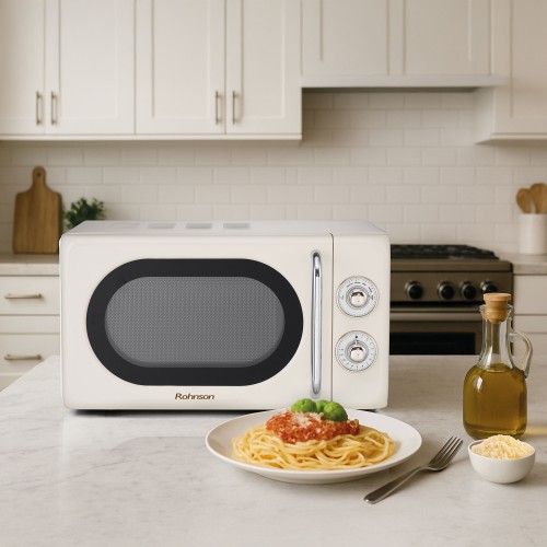 Rohnson Φούρνος Μικροκυμάτων R-2057 20lt 700W Ιvory