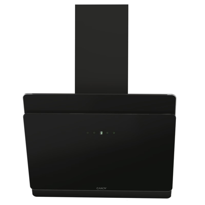 Candy Απορροφητήρας Τζάκι CDG6CBP8B 60cm Μαύρος