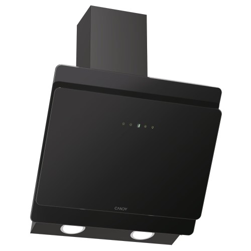 Candy Απορροφητήρας Τζάκι CDG6CBP8B 60cm Μαύρος