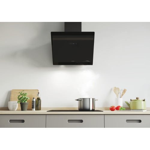 Candy Απορροφητήρας Τζάκι CDG6CBP8B 60cm Μαύρος