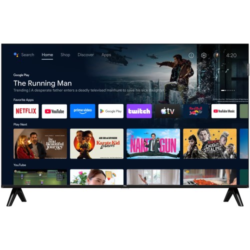 TCL Τηλεόραση Smart 43S5L Full HD QLED 43''