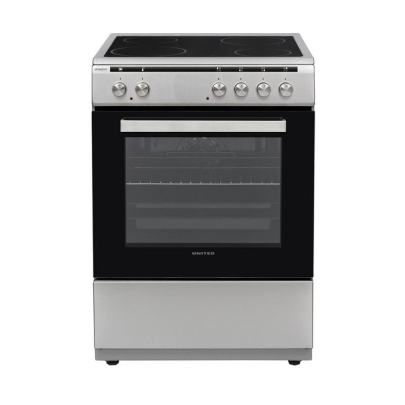 United Κουζίνα Κεραμική UFV-68279T Inox